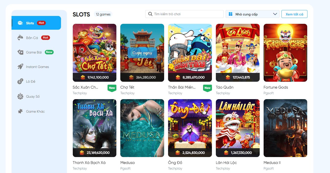 Nền tảng 8LIVE có các sản phẩm cá cược thú vị nào?