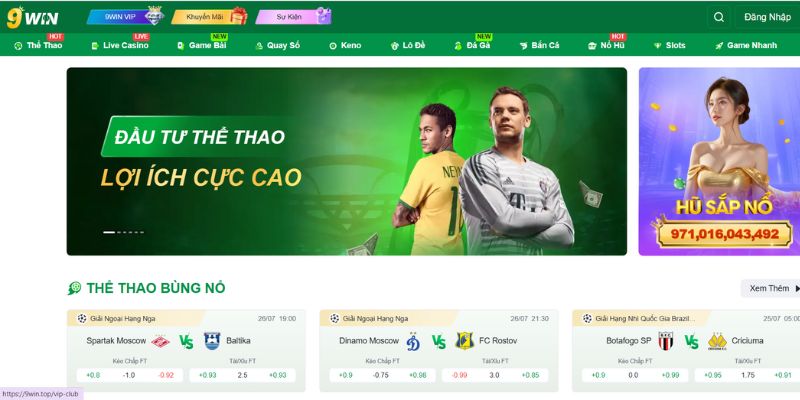 Quá trình hình thành và phát triển vượt bật của nhà cái 9WIN